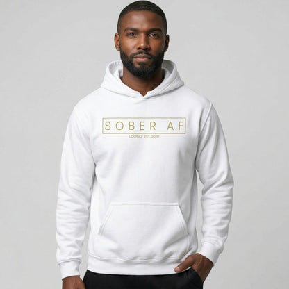 Sober AF Recovery Hoodie product photo (view 20)