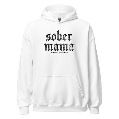 Sober Mama Recovery Hoodie graphic detail (view 14)
