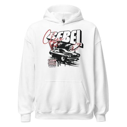 Clean Rebel Custom Recovery Date Recovery Hoodie lifestyle view (view 5)