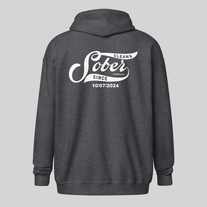 Sober Since Recovery Hoodie side view (view 26)
