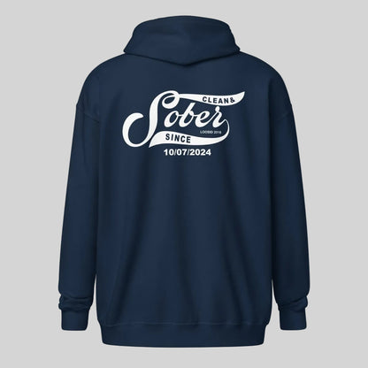 Sober Since Recovery Hoodie featuring the design (view 21)