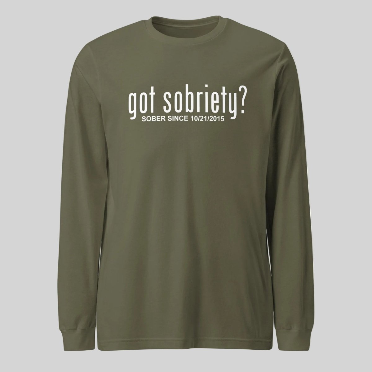 Long Sleeve Sober Sober T Shirt side view (view 26)