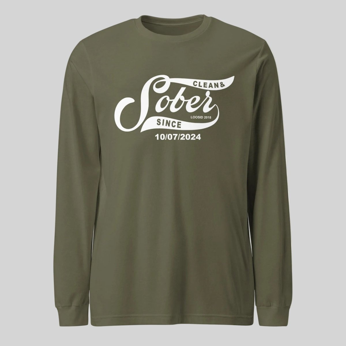Long Sleeve Sober Sober T Shirt graphic detail (view 14)