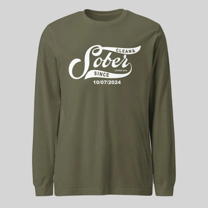 Long Sleeve Sober Sober T Shirt graphic detail (view 14)