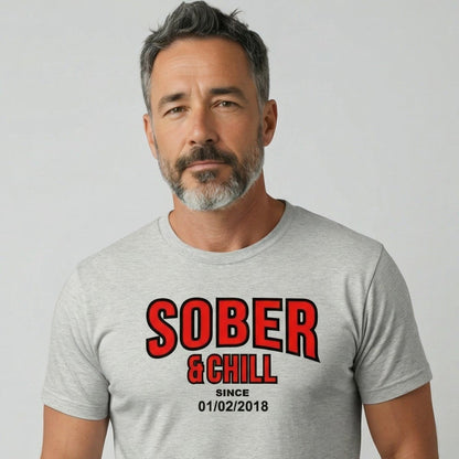 Sober and Chill Sober T Shirt fit detail (view 9)