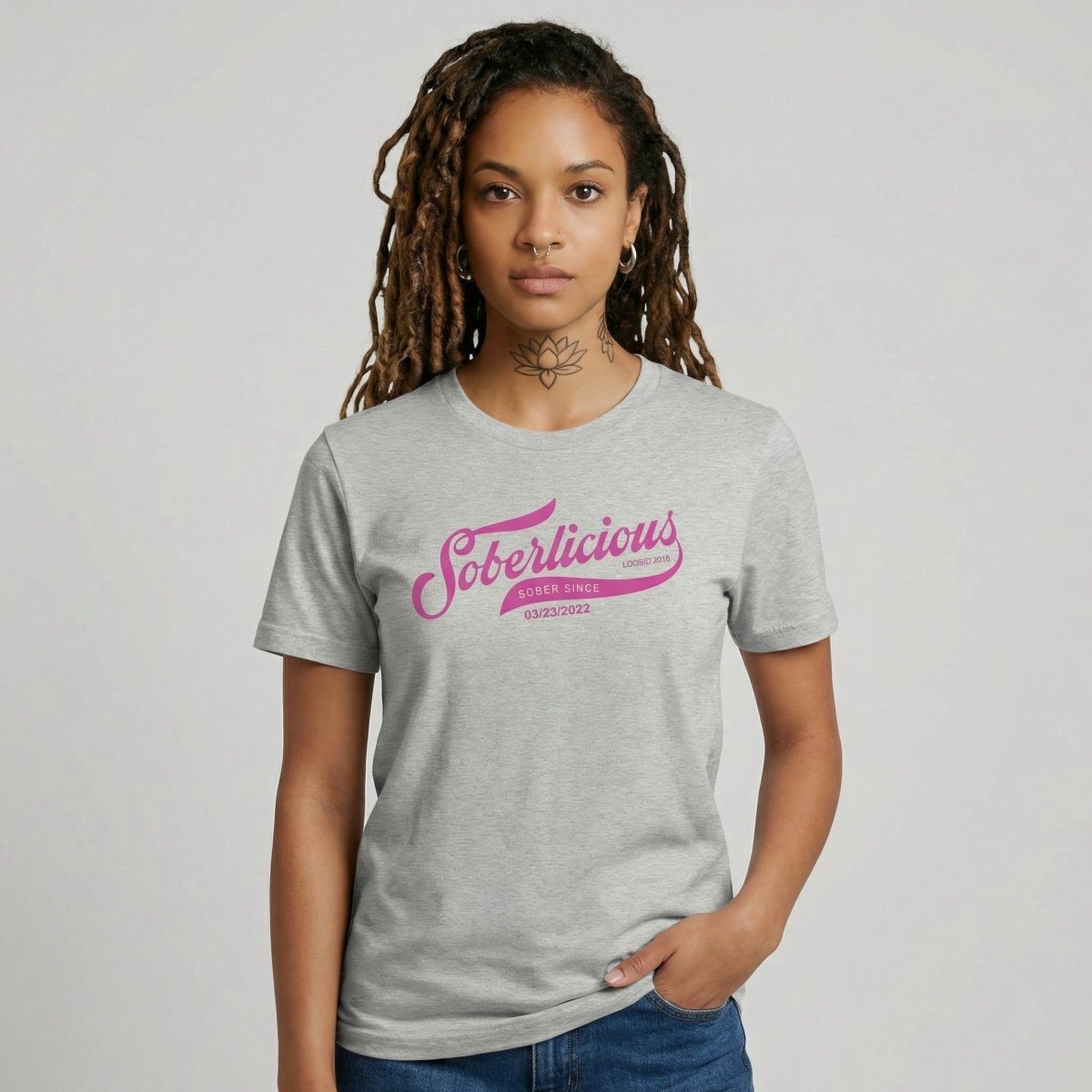 Soberlicious Sober T Shirt product photo (view 10)