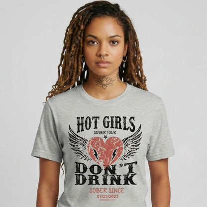 Hot Girls Sober T Shirt product photo (view 20)