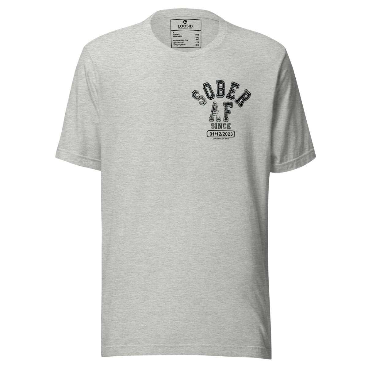 Sober AF Sober T Shirt product photo (view 10)