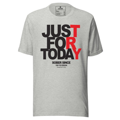 Just Try For Today Sober T Shirt graphic detail (view 14)