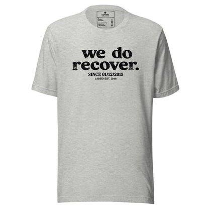 We Do Recover Women's Sober Sober T Shirt packaging detail (view 8)