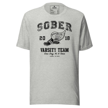 Sober Varsity Team Sober T Shirt back view (view 17)