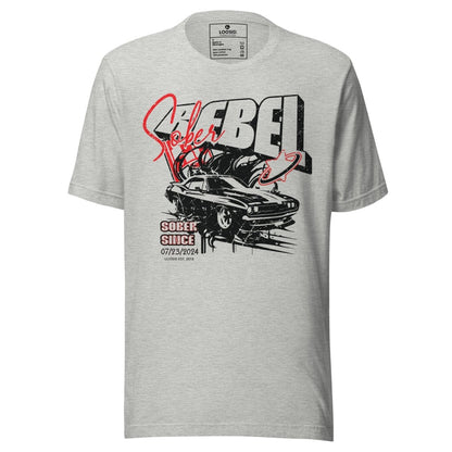 Sober Rebel Sober T Shirt lifestyle view (view 5)