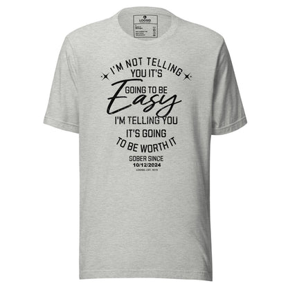 Im Not telling Sober T Shirt close-up view (view 12)