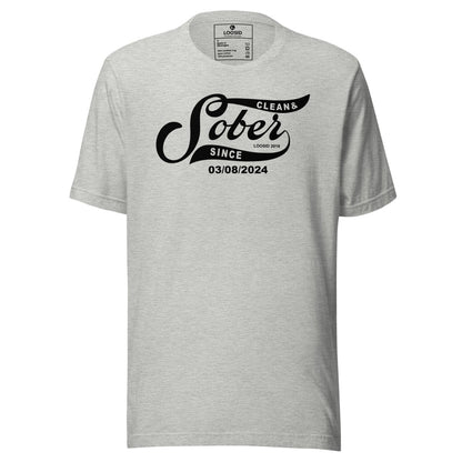 Sober Since Sober T Shirt graphic detail (view 14)