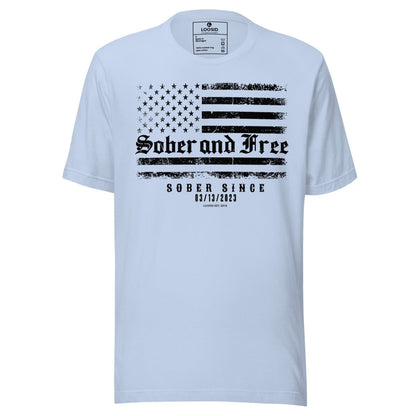 Sober and Free Sober T Shirt fit detail (view 9)