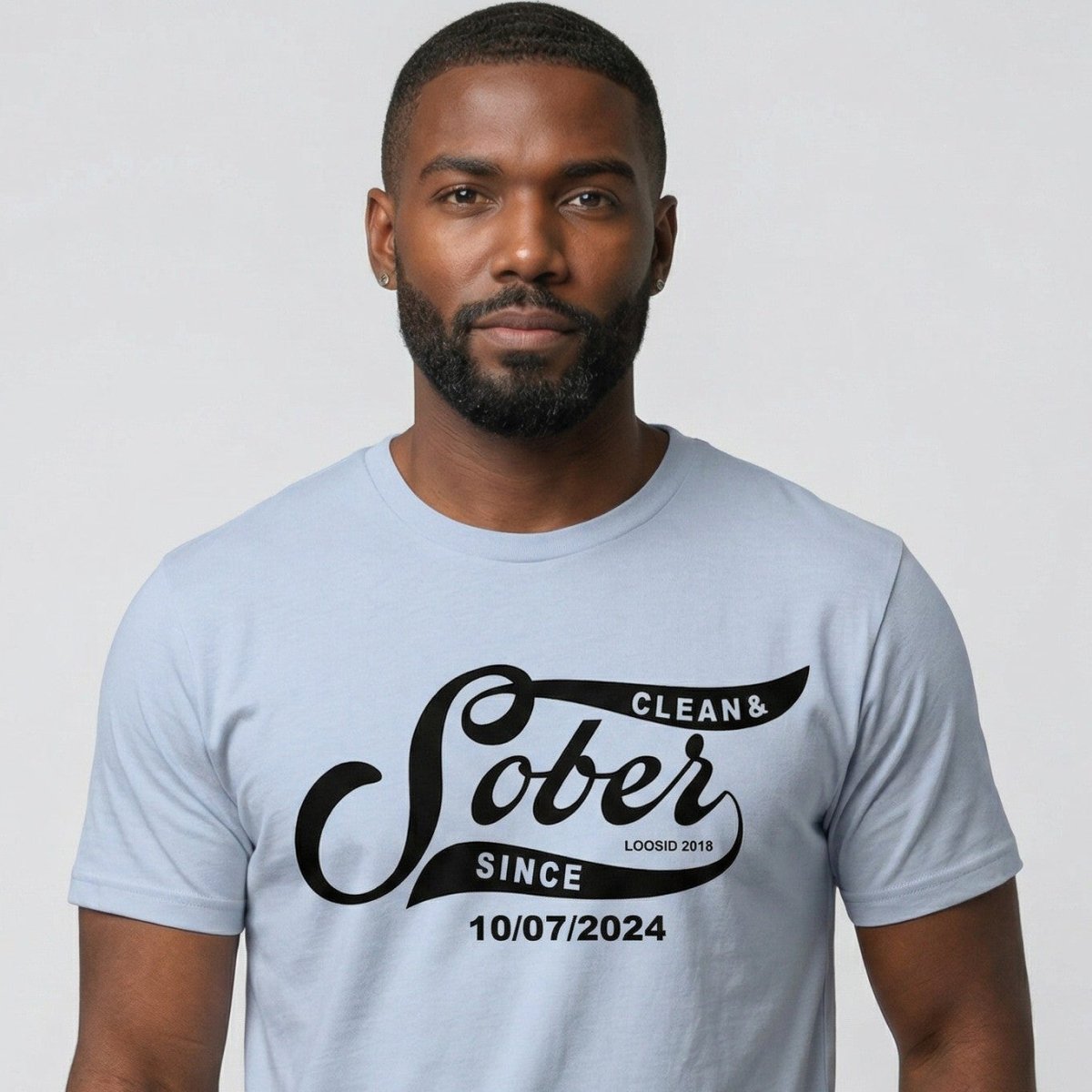 Sober Since Sober T Shirt product photo (view 30)