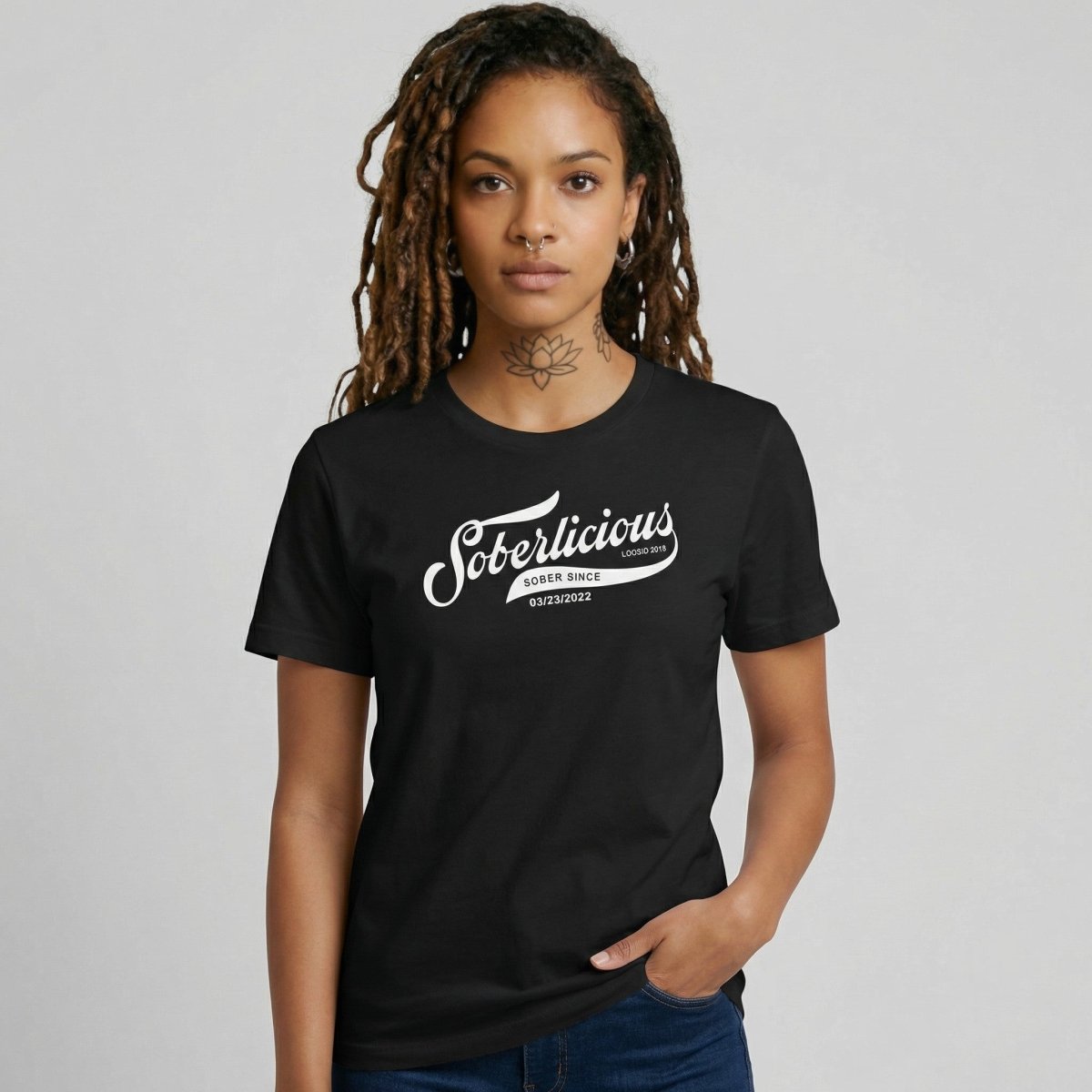 Soberlicious Sober T Shirt fit detail (view 19)