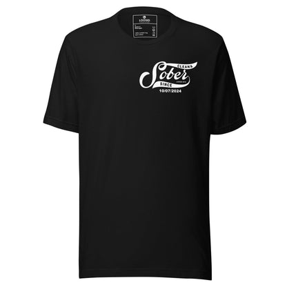 Sober Since Sober T Shirt lifestyle view (view 5)