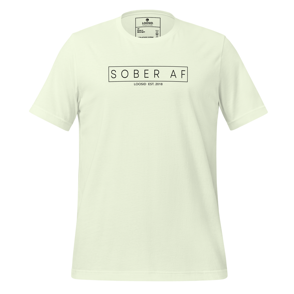 Sober T Shirt designed to empower and inspire sober individuals