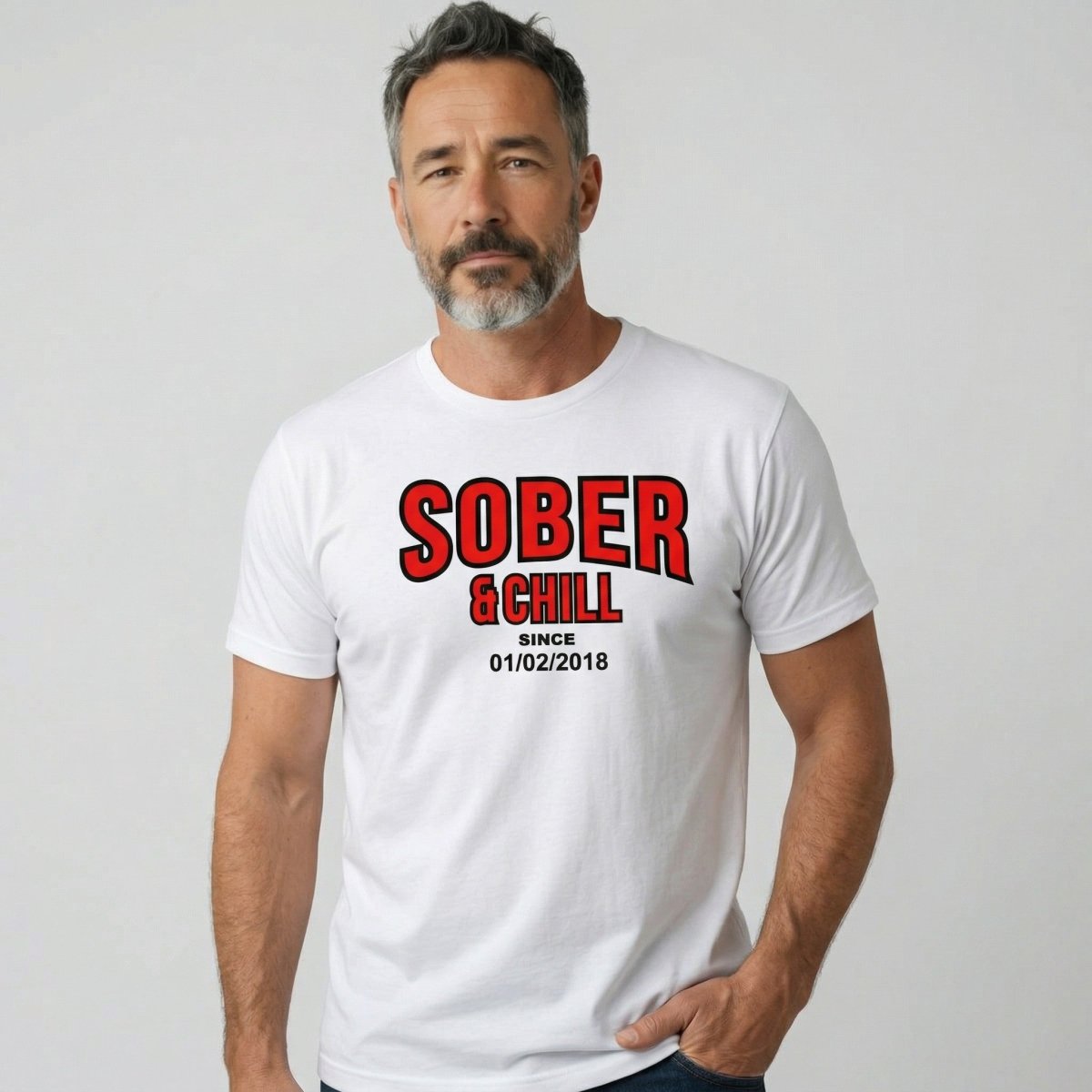 Sober and Chill Sober T Shirt fit detail (view 19)