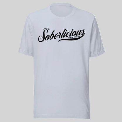 Soberlicious Sober T Shirt close-up view (view 12)