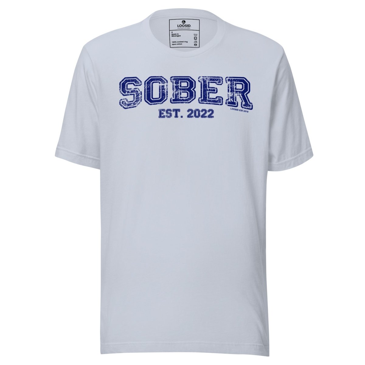 Sober Est. Year w Personalized Sobriety Year Sober T Shirt graphic detail (view 14)