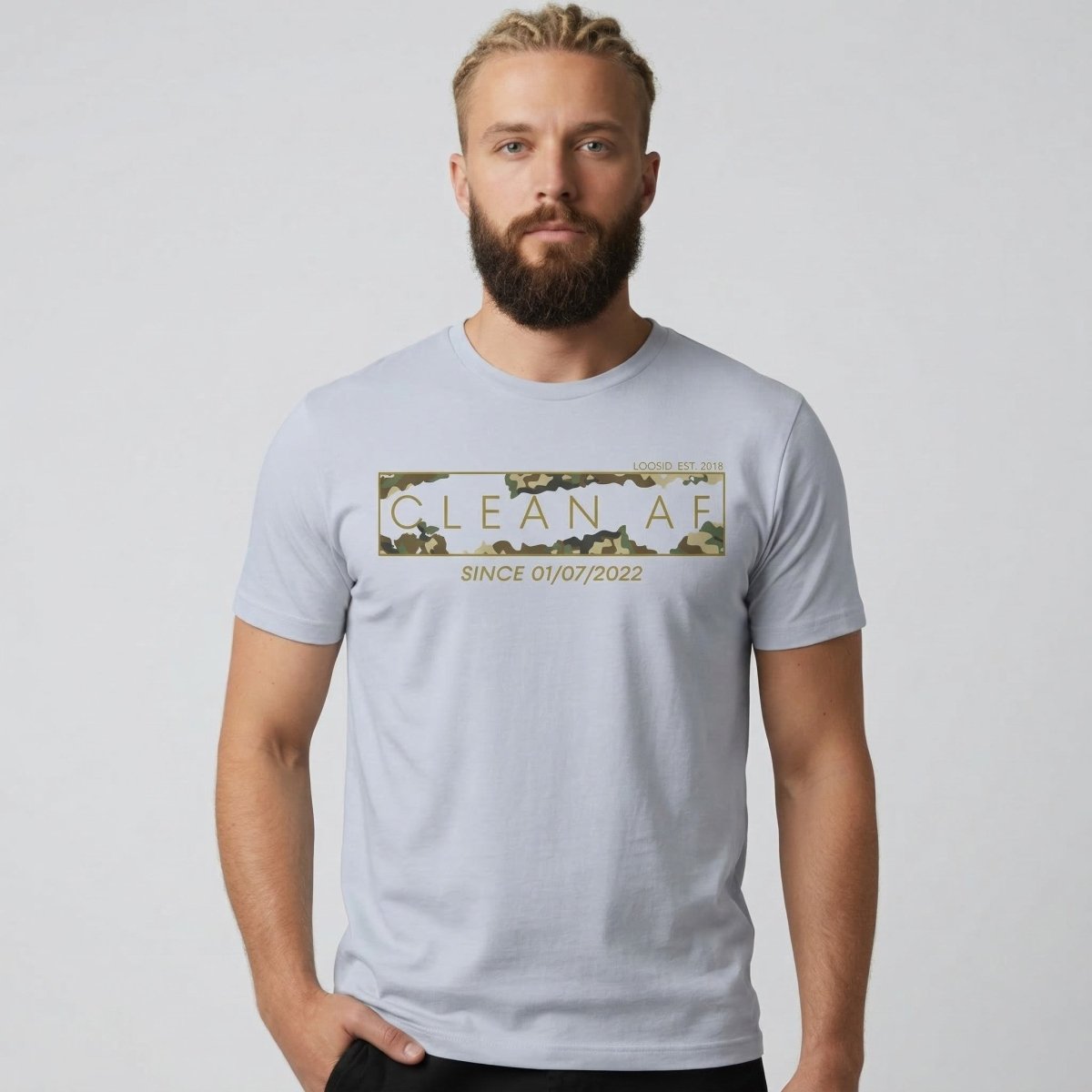 Since Date Men's Sobriety Sober T Shirt side view (view 16)