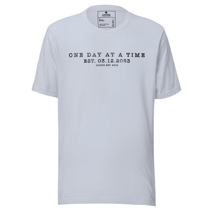 One Day At a Time Sober T Shirt featuring the design (view 11)