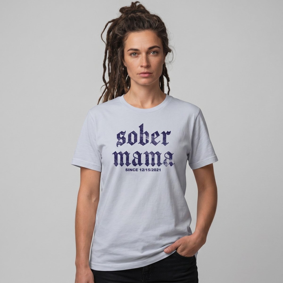 Sober Mama Sober T Shirt fit detail (view 19)