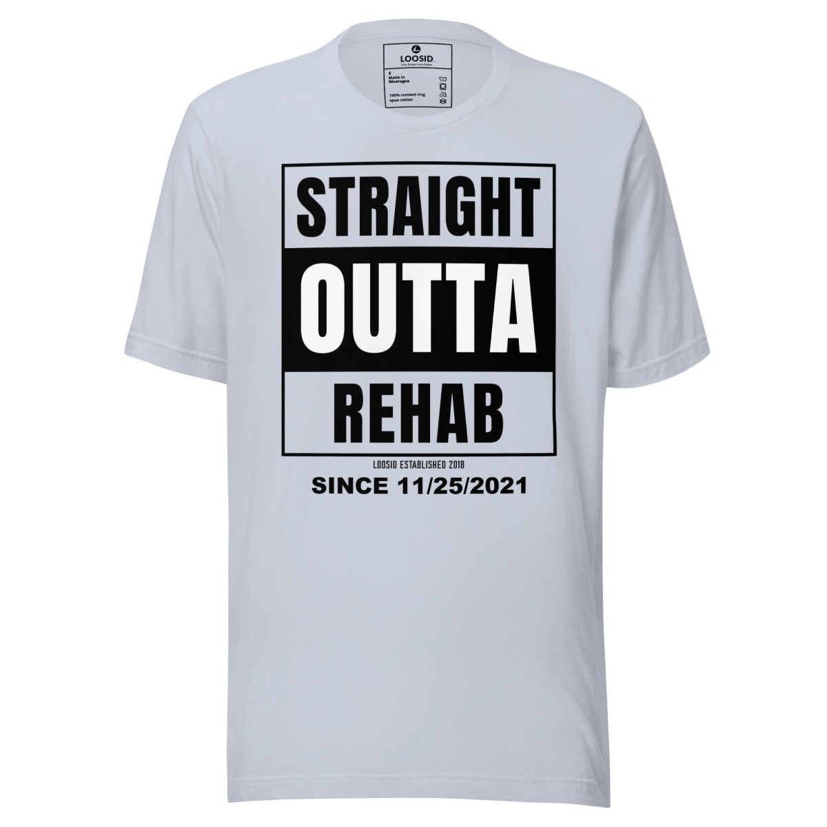 Straight Outta Rehab Sober T Shirt product photo (view 20)