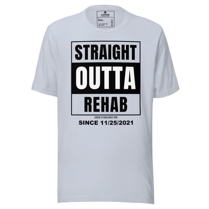 Straight Outta Rehab Sober T Shirt product photo (view 20)