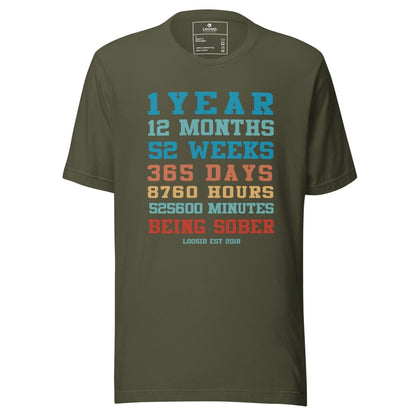 Sober Time Sober T Shirt close-up view (view 12)