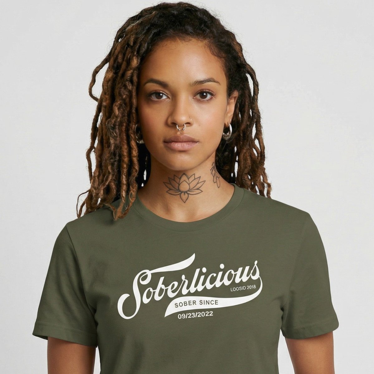 Soberlicious Sober T Shirt featuring the design (view 21)