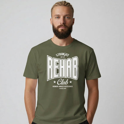 Rehab Sober T Shirt side view (view 16)