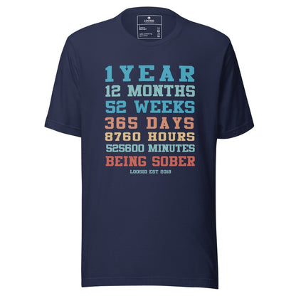 Sober Time Sober T Shirt lifestyle view (view 5)