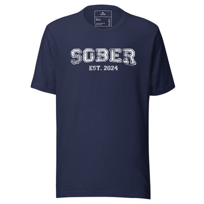 Sober Women's Recovery Is Possible Sober T Shirt lifestyle view (view 5)