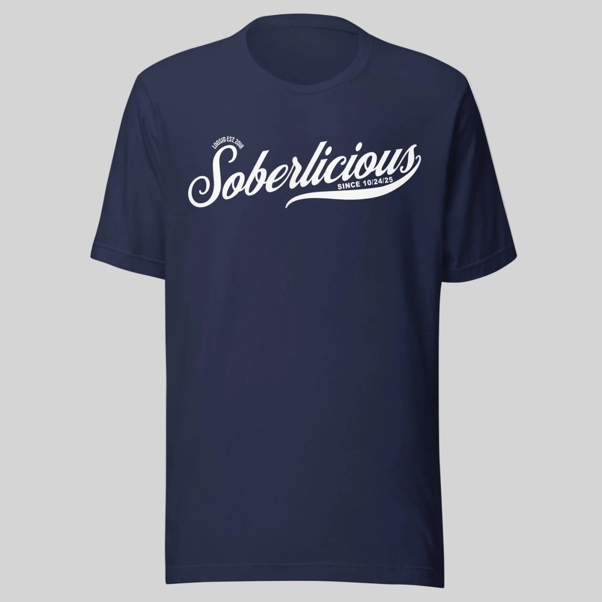 Soberlicious Sober T Shirt graphic detail (view 24)