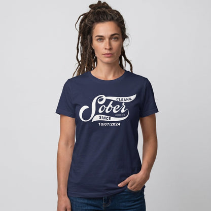 Sober Since Sober T Shirt fit detail (view 9)