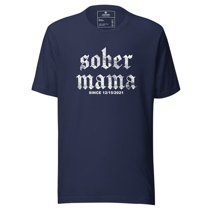 Sober Mama Sober T Shirt lifestyle view (view 5)