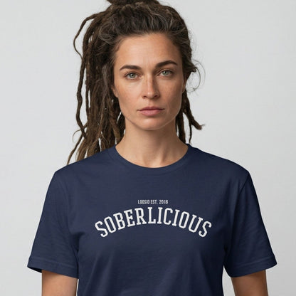 Vintage Soberlicious Sober T Shirt graphic detail (view 24)