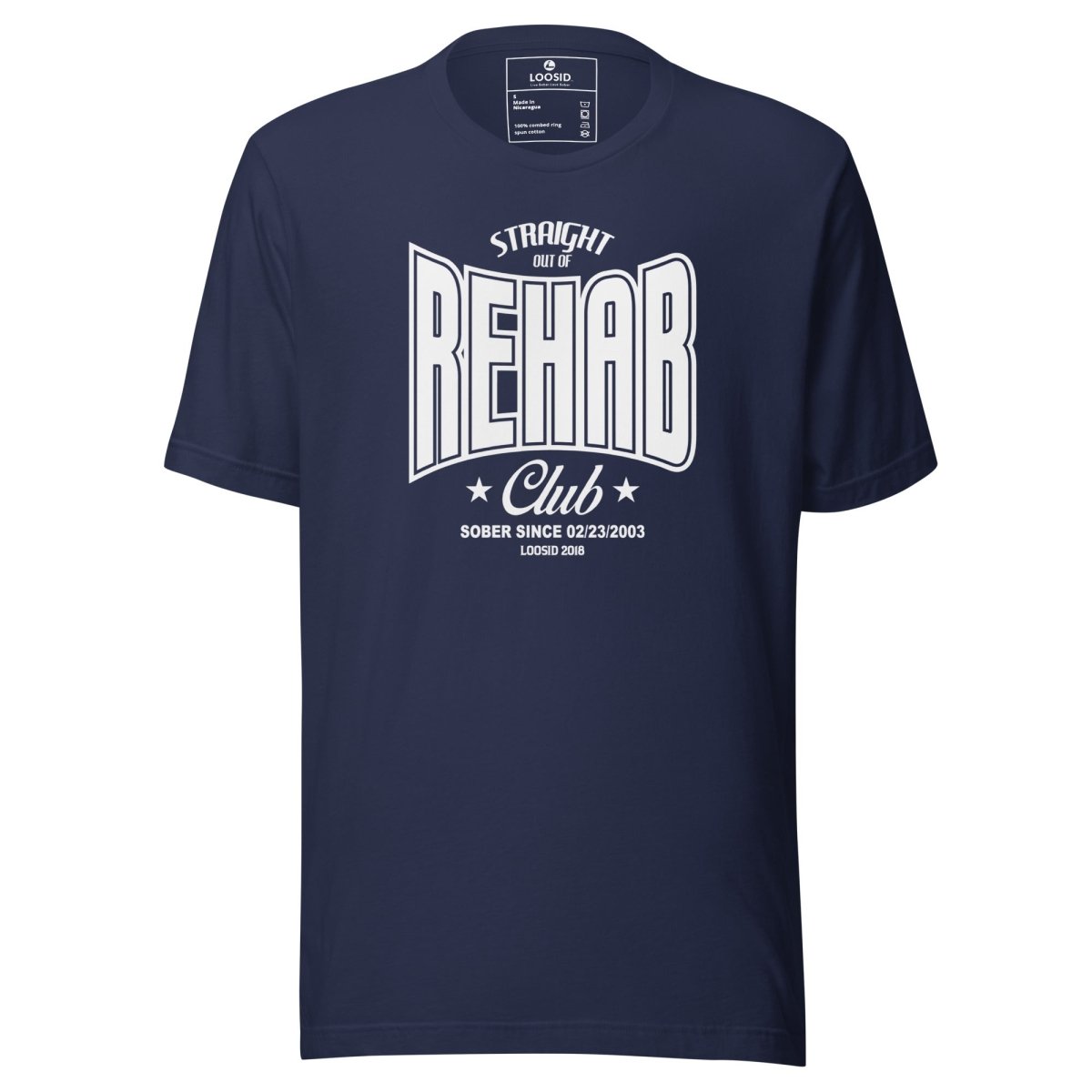 Rehab Sober T Shirt lifestyle view (view 5)