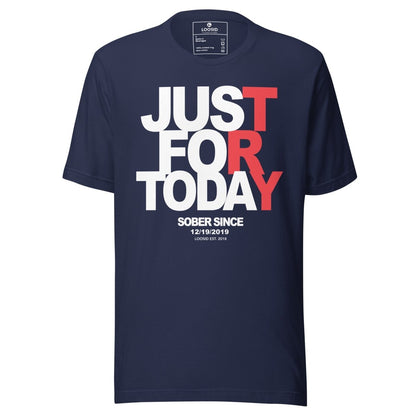 Just For today Sober T Shirt packaging detail (view 8)