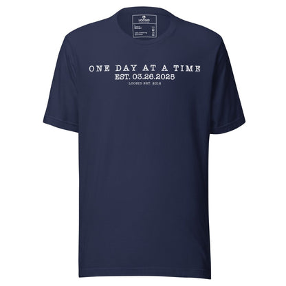One Day at A Time Sober T Shirt product photo (view 20)