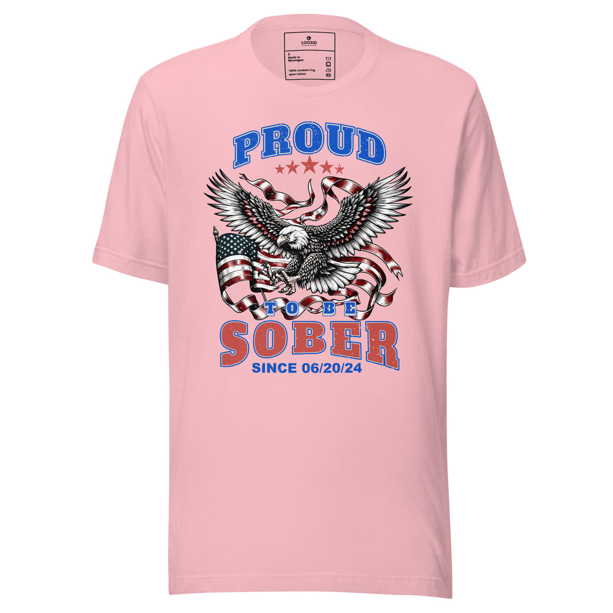 Durable Sober T Shirt with lasting print for everyday wear