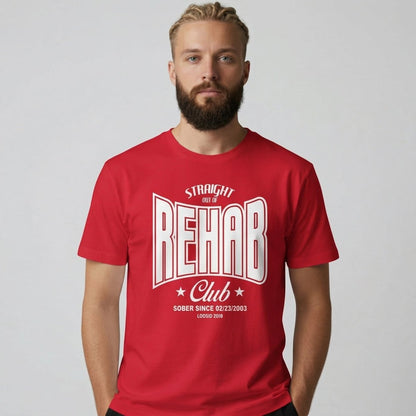 Rehab Sober T Shirt product photo (view 10)