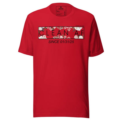 Since Date Men's Sobriety Sober T Shirt product photo (view 20)