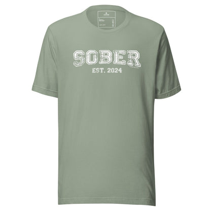 Sober Women's Recovery Is Possible Sober T Shirt packaging detail (view 8)