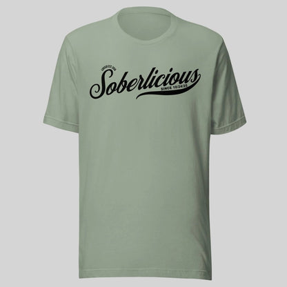 Soberlicious Sober T Shirt side view (view 6)