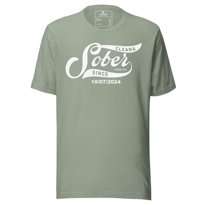 Sober Since Sober T Shirt product photo (view 30)