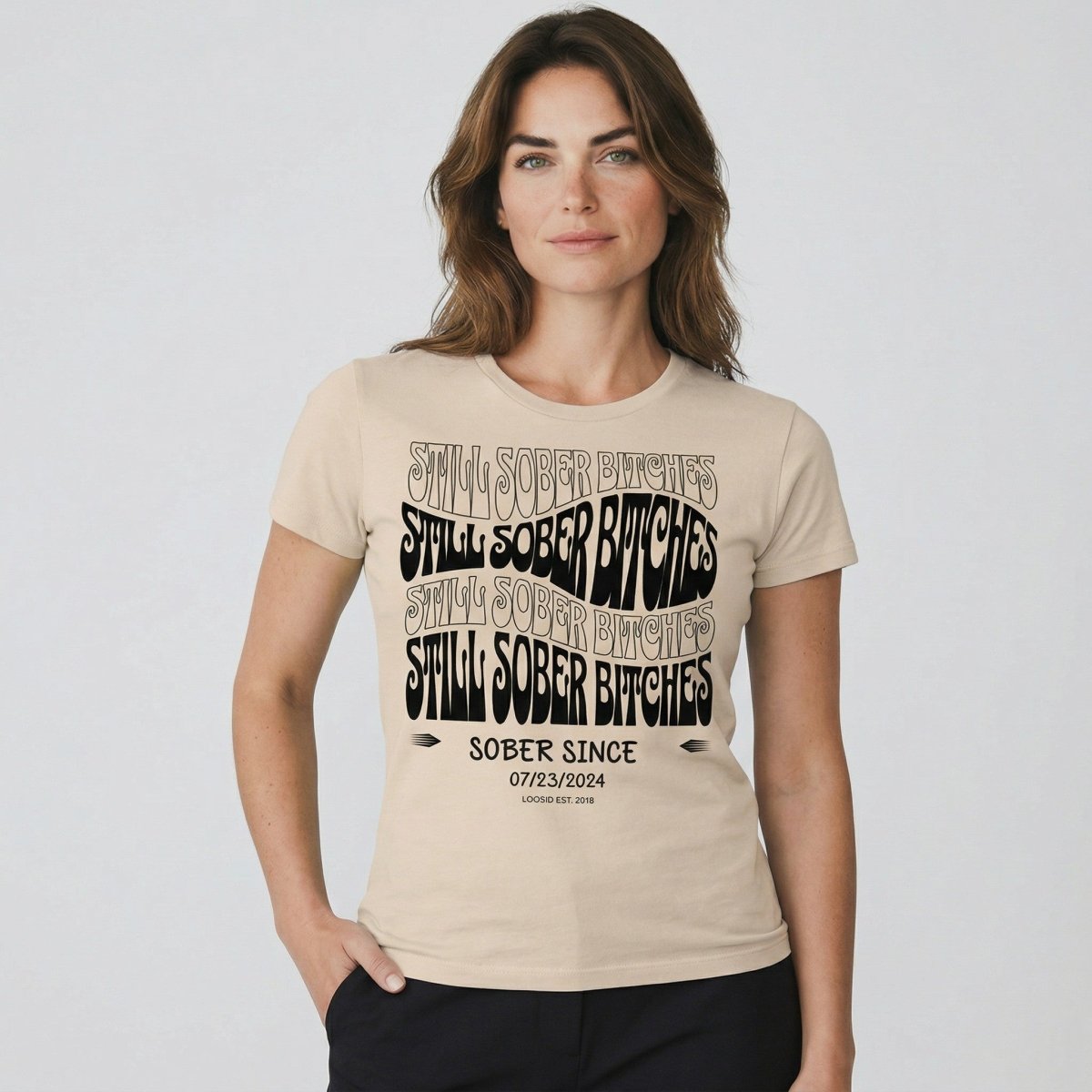 Still Sober B Sober T Shirt product photo (view 20)